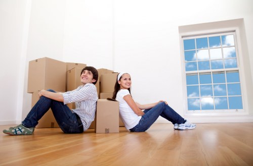 Office relocation support in Canary Wharf business district