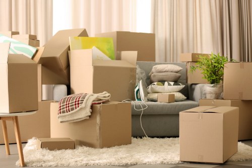 Service issue review during a man and van complaint process