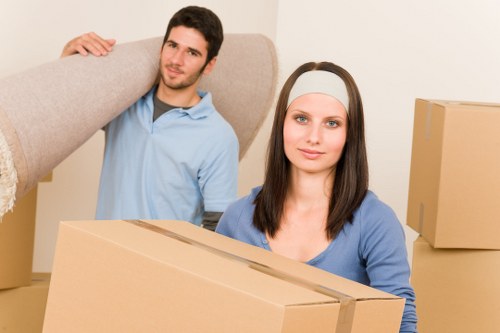 Support section for accessibility requests on the Canary Wharf moving service site