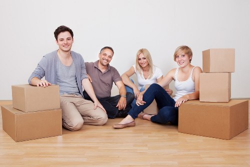 Packing and furniture handling for a residential move in Canary Wharf